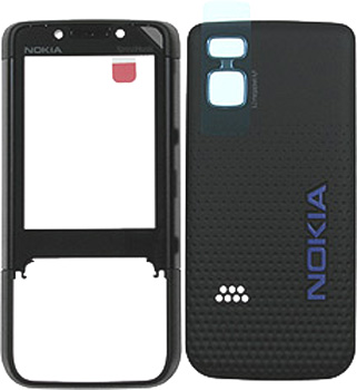 NOKIA 5610 BLUE BACK-FRONT COVER OR