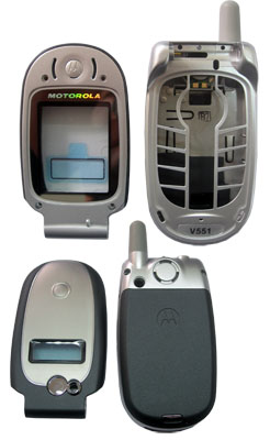 MOTOROLA V550 BLACK ΕΠΕΝΔΥΣΗ FULL SET