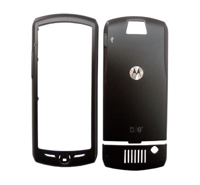 MOTOROLA L7 BLACK BACK-FRONT COVER