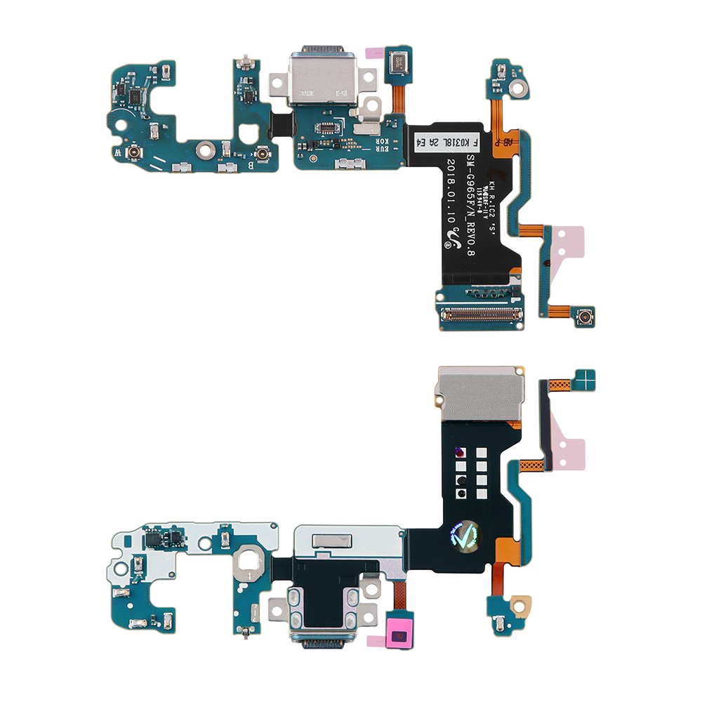 SAMSUNG S9 PLUS G965 (TYPE C) ΠΛΑΚΕΤΑ ΚΟΝΕΚΤΟΡΑ ΦΟΡΤΙΣΗΣ+ΕΠΑΦΗ ΚΕΡΑΙΑΣ-ΜΙΚΡΟΦΩΝΟ GH97-21682A ORIGINAL SERVICE PACK