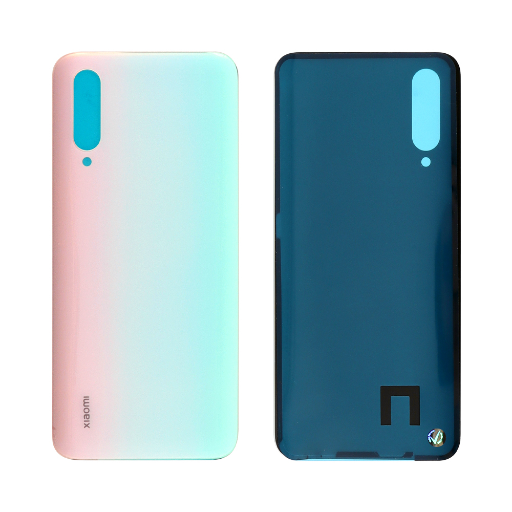 XIAOMI MI 9 LITE BATTERY COVER + ΑΥΤΟΚΟΛΛΗΤΗ ΤΑΙΝΙΑ ΑΔΙΑΒΡΟΧΟΠΟΙΗΣΗΣ WHITE