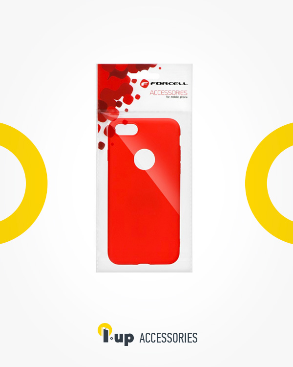Forcell Soft Back Cover Σιλικόνης (iPhone 12 Mini) Red